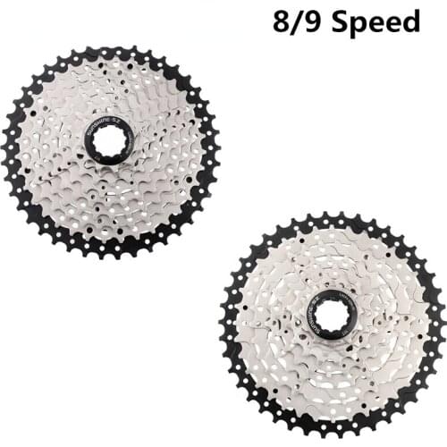 Cassette Flywheel 8/9 Speed Freewheel MTB Road Bike Bicycle 25/28/32/36/40/42/46/50T Sprocket