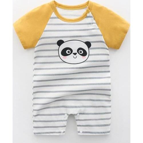 ZWY780 Summer Baby Boy Girl Rompers good quality cotton Infant Newborn Cotton Clothes Jumpsuit For 0-2Y Toddlers Bebe Outfits