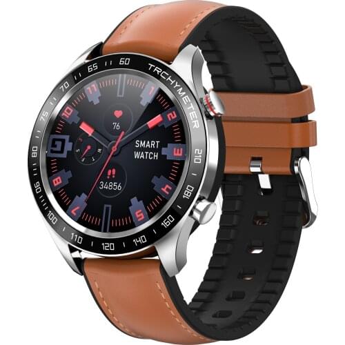 Round Smart Watch support activity tracker heart rate Call message RYDR5