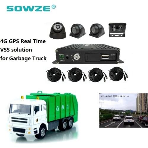 Construction Agriculture Industry Trucks Vehicle Telematics Fleet Management System 4G GPS LTE Mini Live Video Recorder