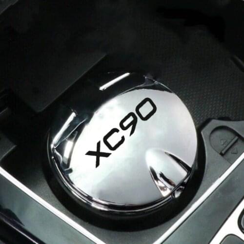 Car Ashtray With Led Lights Creative Personality Car Inside The Car multi-function Ashtray For Volvo XC40 XC90 XC70 S60 S80 S90