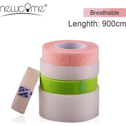 Newcome 1/3/5 Pcs Eyelash Extension Colors Tapes Breathable Tapes Non-Woven&PE Eyelash pads Prevent Allergy Tapes Makeup Tools