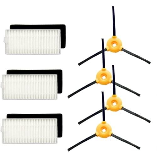 Main Roller Side Brush Hepa Air Filter Mop Cloth for Conga Excellence 990 Robot Vacuum Cleaner