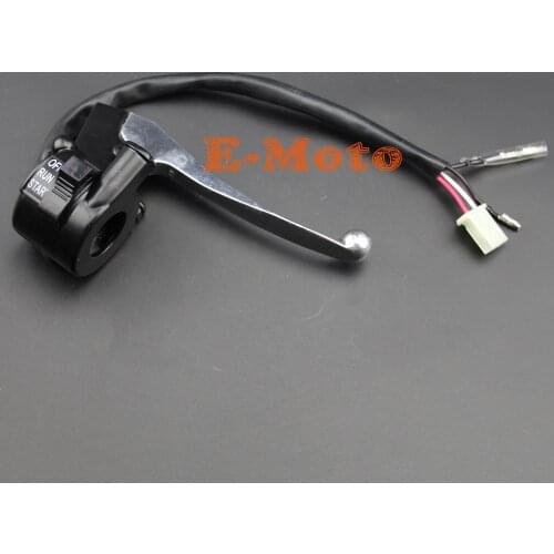 NEW Throttle Housing Start Kill Switch Lever Assembly For Y-Zinger PW50 PY50 E-Moto