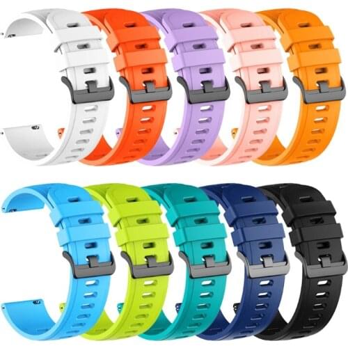 Silicone Wriststrap Watchband Strap Band Bracelet Replace Accessories For Xiao-mi Mi Watch Color Sports Edition