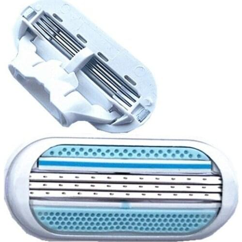 16pcs/lot Safety Razor Blade Shaving For Women Blade Shaver Razor Blades Replacement Head For Epilator Hair Removal