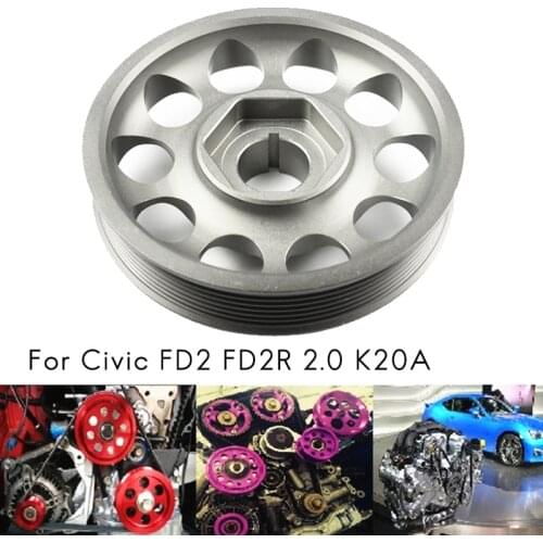 Light Weight Crank Shaft Pulley Crankshaft for Honda CIVIC ACCORD FD2 FD2R 2.0 K20A
