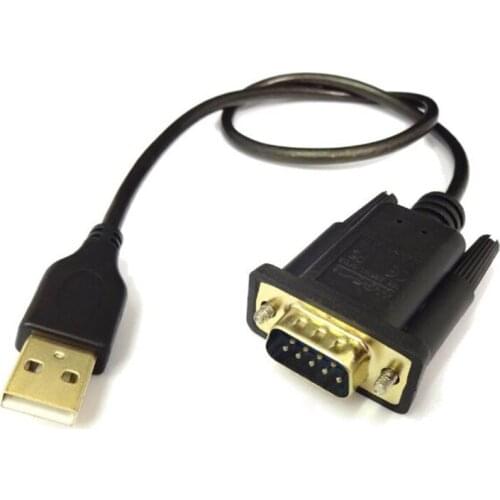 USB to RS232 Serial DB9 Cable Adapter FTDI Chipset 10 Feet Supports Windows 7 64bit
