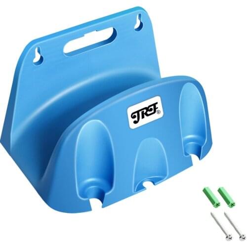 JRF Hose Hanger Wall Mount Garden Hose Holder Hose Reel Storage Hook Hose Bracket 100 ft Hose Capacity Durable for Garden,Lawn