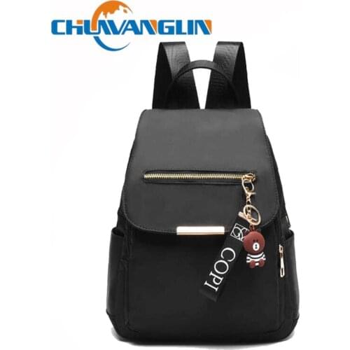 Chuwanglin Waterproof Rucksack backpack women School Bags for Teenage Girls High Quality Fashion Travel Tote Packbag Y62105
