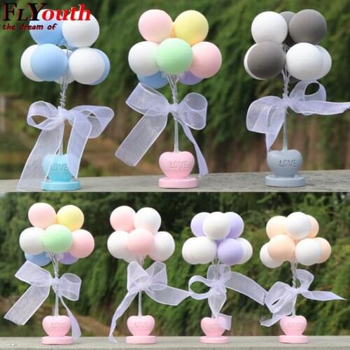 Car Decoration Balloon Cute Cartoon Car Mini Balloon Automobile Auto Interior Car-styling Car Confession Balloon