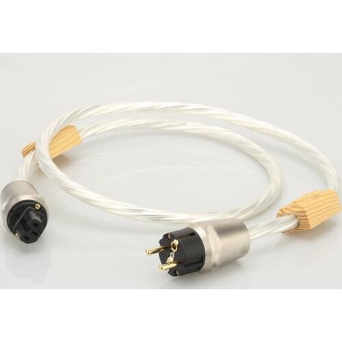 High Quality Supreme Reference Schuko Power Cord Cable Without Original Box EU Plug Power Cable