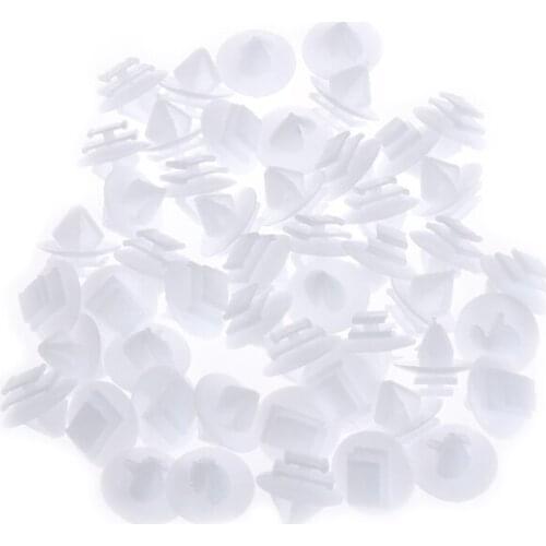 50 Pcs D-150 Door Trim Clips Panel Mounting Clips Holder For Citroen Peugeot 206 for car accessories