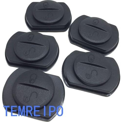 20pcs/lot Replacement 2 button rubber key pad for mitsubishi colt warrior remote key fob