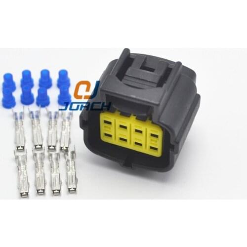 5 sets 8pin tyco female engine oxygen sensor connector wire harness connectors plug 174982-2