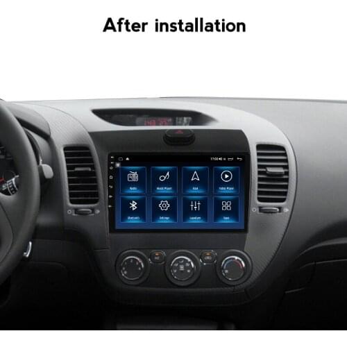 Support Voice Control 4G DSP Car Radio Multimidia Video Player GPS For KIA Cerato K3 Forte 2013 2014 2015 DVD Android 10 Fan RDS