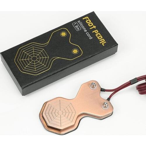 Free shipping New 2017 Iron Tattoo Foot Pedal Foot pedal Foot switch Switch for Tattoo Power Supply accesories