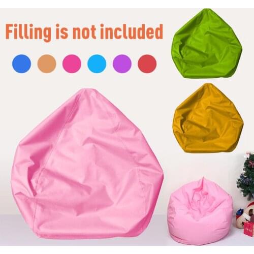 HobbyLane 65*60cm Waterproof Solid Color Oxford Chair Cover Large Beanbag Single Seat Sofa Cover For Lazy Man