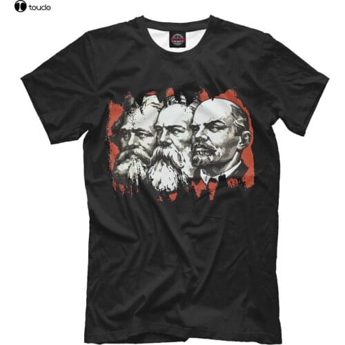 T-Shirt Top Tees New Summer Fashion Cotton Shipping A New T-Shirt Russia Cosmos Communism Kgb Empirebiker T Shirts