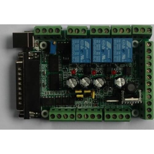 4 Axis CNC MACH3 Breakout Board Adapter Interface for Stepper Motor Driver