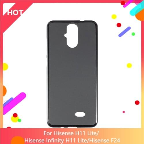 H11 Lite Case Matte Soft Silicone TPU Back Cover For Hisense Infinity H11 Lite Hisense F24 Phone Case Slim shockproof