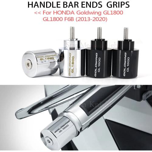 Motorcycle Handle Bar End Weight Handlebar Grips Cap Anti Vibration Silder Plug For HONDA Gold Wing 1800 GL1800 GL 2020