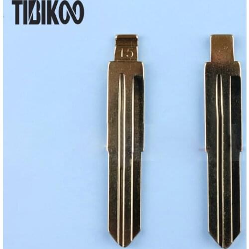 NO.15 Key Blade for Chevrolet Spark Epica Replacement for Kia Rio Isuzu and Hyundai Elantra Side Groove