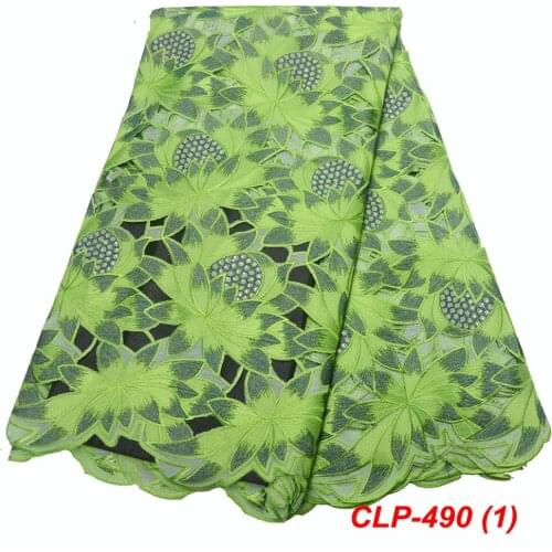 New fashion 100% cotton African lace fabric,top quality Swiss voile lace for women dress! CLP-55