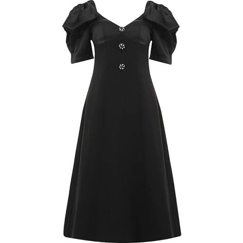 New Nice Women Summer Dress Elegant Fashion Party Club Celebrity Long Dress Black Dresses Clothes