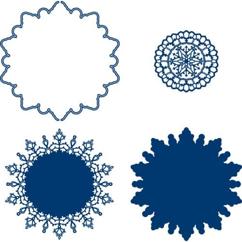 New Arrival Christmas Snowflake Die Cutting Dies Scrapbook Diary Decoration Stencil Ebossing Template DIY Greeting Card Handmade