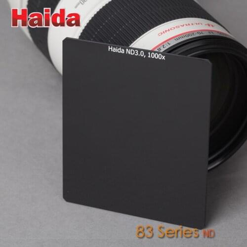 Optical Glass 84mm x 95mm ND 1.8 64x, 3.0 1000x Insert Neutral Density 6 10 Stop Filter 83 Series for Cokin P System