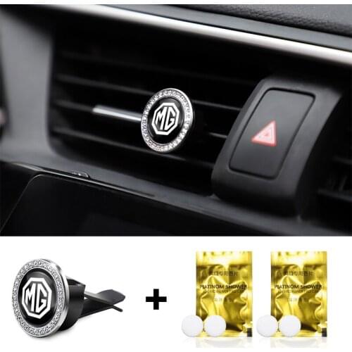 1Pcs Air Outlet Aromatherapy Clip Car Solid Perfume Freshener For MG（Morris Garages） MG3 MG5 MG6 MG7 GT GS Hector HS ZS ZX EZS E