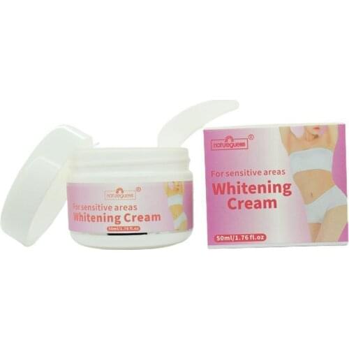 Whitening Cream Bleaching Face Body Lightening Cream Elbow Knee Legs Thigh Dark Skin Lightening Private Parts Whitening 50G