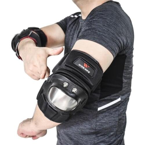 Adjustable Elbow Pads Support Brace Sleeves Guard Arm Pad MMA Bandage Wrap
