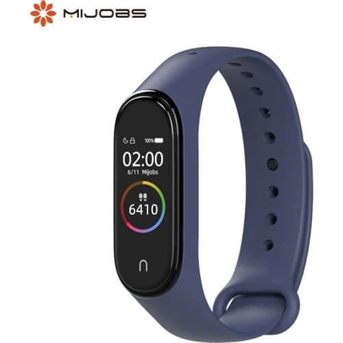Silicone Wrist Strap for Mi Band 4 Correa Band Smart Watch Accessories for Xiaomi mi Band 3 Bracelet Wristband Miband 3 Strap