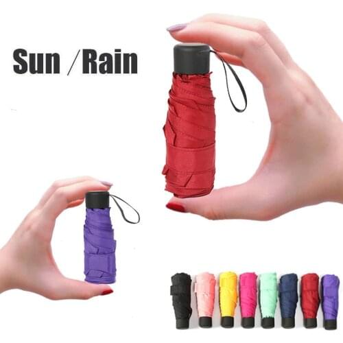 Folding Umbrella Compact Parasol Outdoor Travel Umbrella for Men Women Kid Anti-UV Waterproof Windproof Portable Travel Umbrella