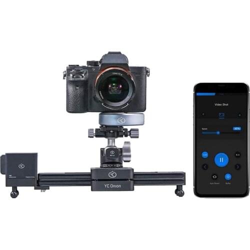 Yc Onion Chocolate Pro Camera Video Slider Manual Adjustment Dolly Track Rail Slider For DSLR Camera Phone Gopro Locking Knob