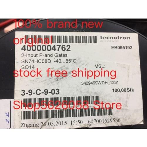 SN74HC08D SOP14 100% new original freeshipping 50PCS/LOT STOCK