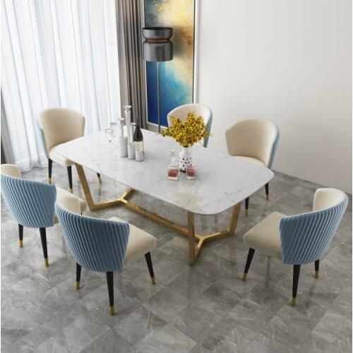 Light luxury post-modern solid wood dining chair Fan chair American-style sales office to discuss chair Nordic simple coffee sho