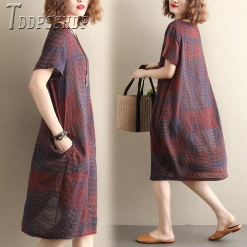 TDDPSSHDP Summer Short Sleeve Dresses