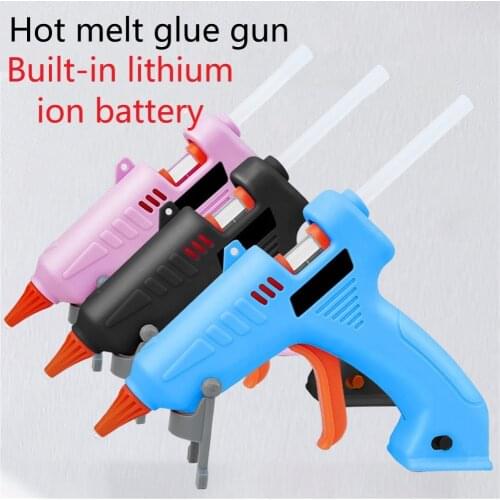 DIY Hot Glue Gun with Glue Stick Mini Electric Heat Temperature Repairs Tool Thermo Repair Tools 7mm 20W 110V-240V