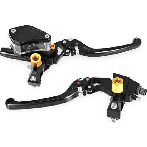 Universal Brake Pump Master Cylinder Motorcycle lever Handlebar motorbike 22mm Clutch + brake pump motorcycles accessories