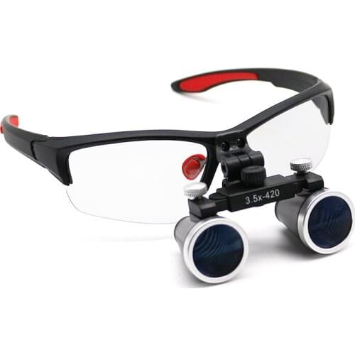 High Quality Magnifyning Glasses 2.5/3.5X Galilean Binocular Medical Magnifier Dentistry Surgical Dental Loupes