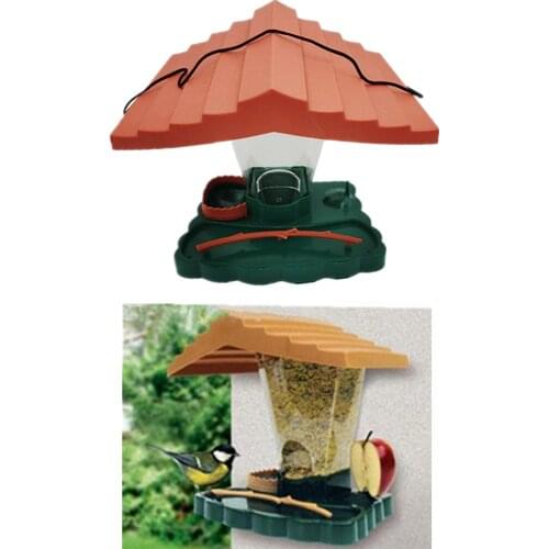 Premium Hanging Wild Bird Feeder for Garden Yard Outside Rainproof Balcony Decoration Gifts Attracting Birds