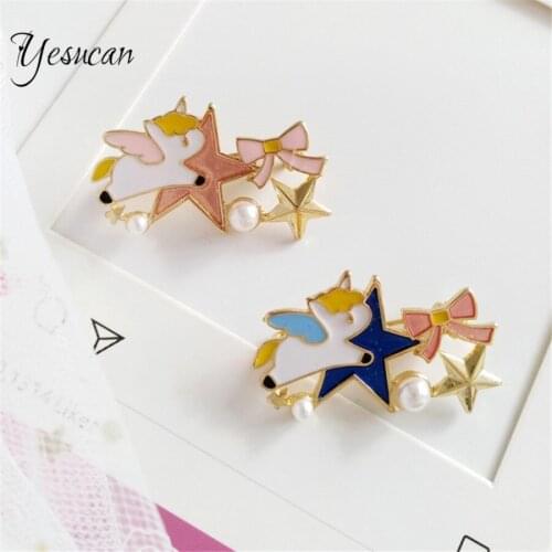 Yesucan Brooches Girl On Clothes
