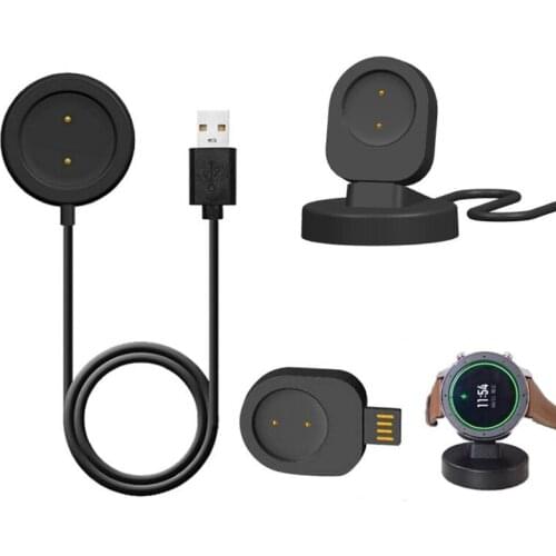 Dock Charger USB Fast Charging Cable Base Adapter Stand Holder for Xiaomi Huami AMAZFIT GTR Smart Watch 42mm 47mm GTS Smartwatch