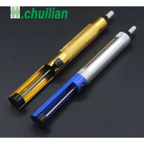 1Pcs Metal Solder Sucker Desoldering Pump Removal Vacuum Soldering Iron Desolder Suction Tin Pen Hand Tools Welding Tools