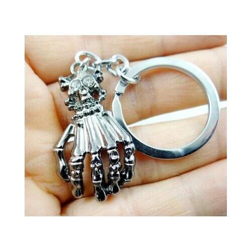 1Pcs wholesale Alloy key hand carving key chain car pendant key Accessories chain free shipping p50