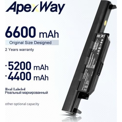 11.1V A32-K55 Laptop battery For Asus X55A X55 X75V K55VD K75D K75A K75 K55V K55N K55A K55 K45 A45 A55 A75 R400 R500 R700 Series