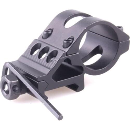 25mm Scope Mounts Flashlight Torch Laser Mounts + Allen Key Ring Tactical Scope For 20mm Standard Picatinny Weaver Rail